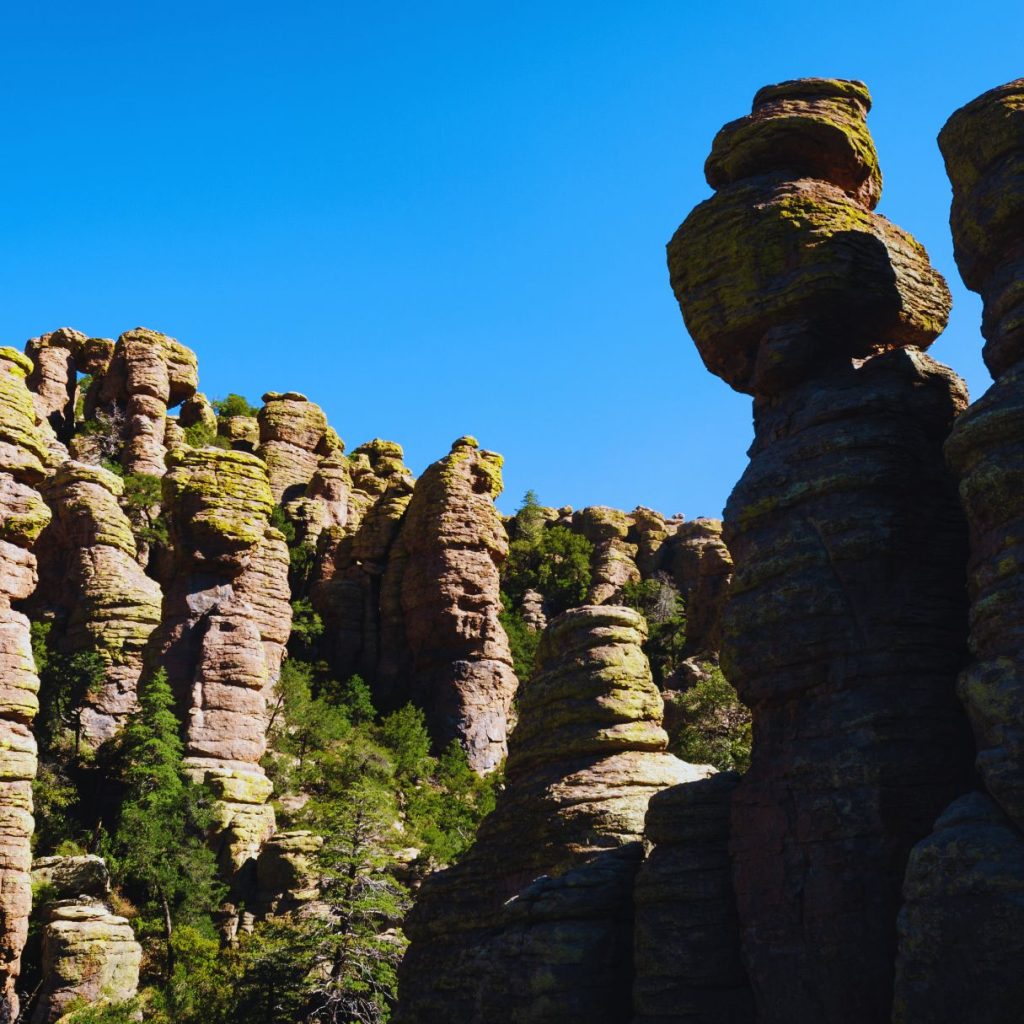 Chiricahua National Monument, Arizona rock formations